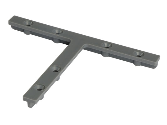 Kovalex® Verbinder für Alu-Unterkonstruktion, schwarz, 4 Stück pro Beutel