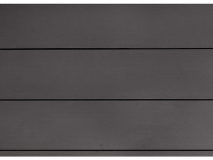 KAHRS WPC Zaunfeld-Set "Lübeck XL", anthrazit, 6 Zaunbretter 20×307mm, inkl. Alustart- & Endleiste in anthrazitbraun + F