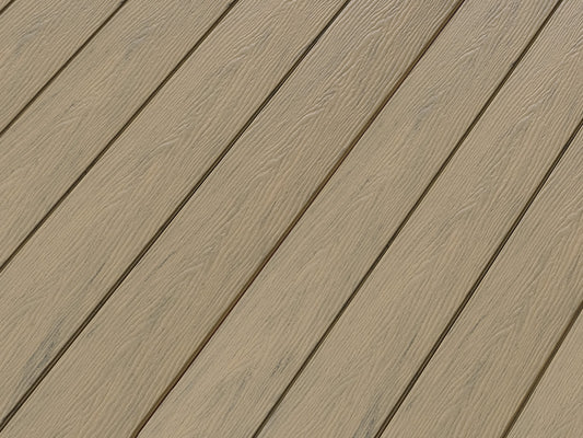 20x145 mm Kovalex® WPC-Massivdiele, Struktur/fein, Samtesche, mattiert, Vollprofil Längen: 1,00 bis 6,00m