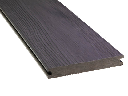 KAHRS BPC Terrassendielen, 20x140 mm, Massiv, Silver gum, strukturiert, co-extrudiert