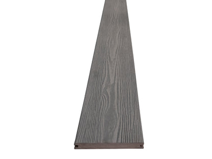 KAHRS BPC Terrassendielen, 20×210mm, Massiv XL, Medium Grey, fein/strukturiert, co-extrudiert