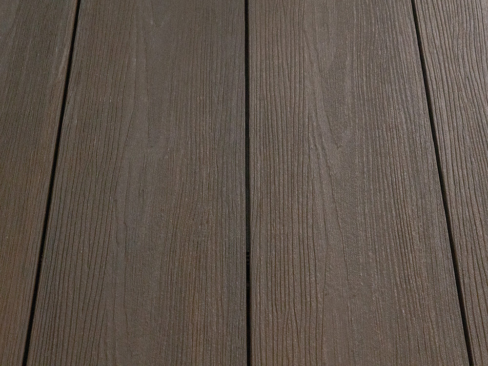 KAHRS BPC Terrassendielen, 20×210mm, Massiv XL, Walnut, strukturiert, co-extrudiert – Bild 7