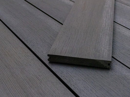 KAHRS BPC Terrassendielen, 20×136mm, Vollprofil, Silver Gum, strukturiert, coextrudiert