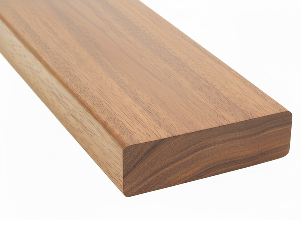 Cumaru Terrassendielen, 45x145 mm KD, glatt/glatt