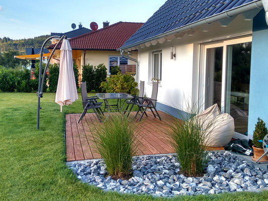 Cumaru Terrassendielen, 45x145 mm KD, glatt/glatt *Kurzlänge*