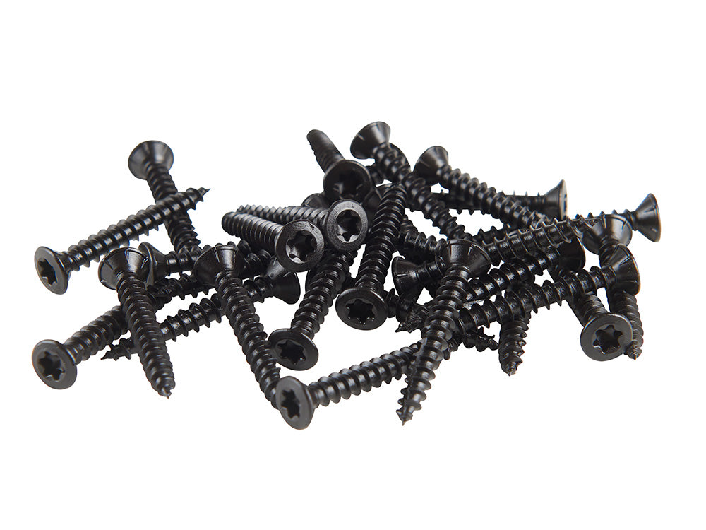 4,2x30 mm FibroTech Schrauben, schwarz, zur Befestigung von Akustikpaneelen, 100 Stk./VE