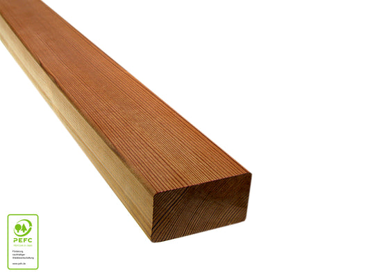 Thermokiefer Konstruktionsholz, 42x68mm, KD, 4-seitig glatt