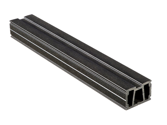 NATURinFORM Basisprofil WPC 2.0, 40x60 mm, Unterkonstruktion zum Klicken auf Terrassenfuß