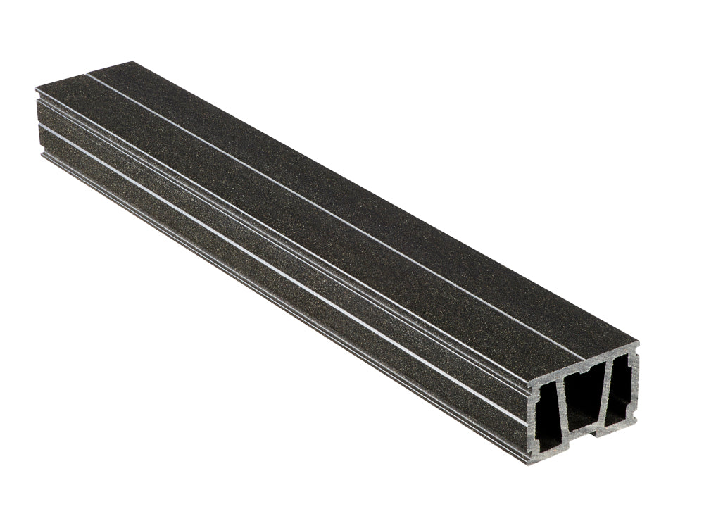 NATURinFORM Basisprofil WPC 2.0, 40×60mm, Unterkonstruktion zum Klicken auf Terrassenfuß – Bild 5