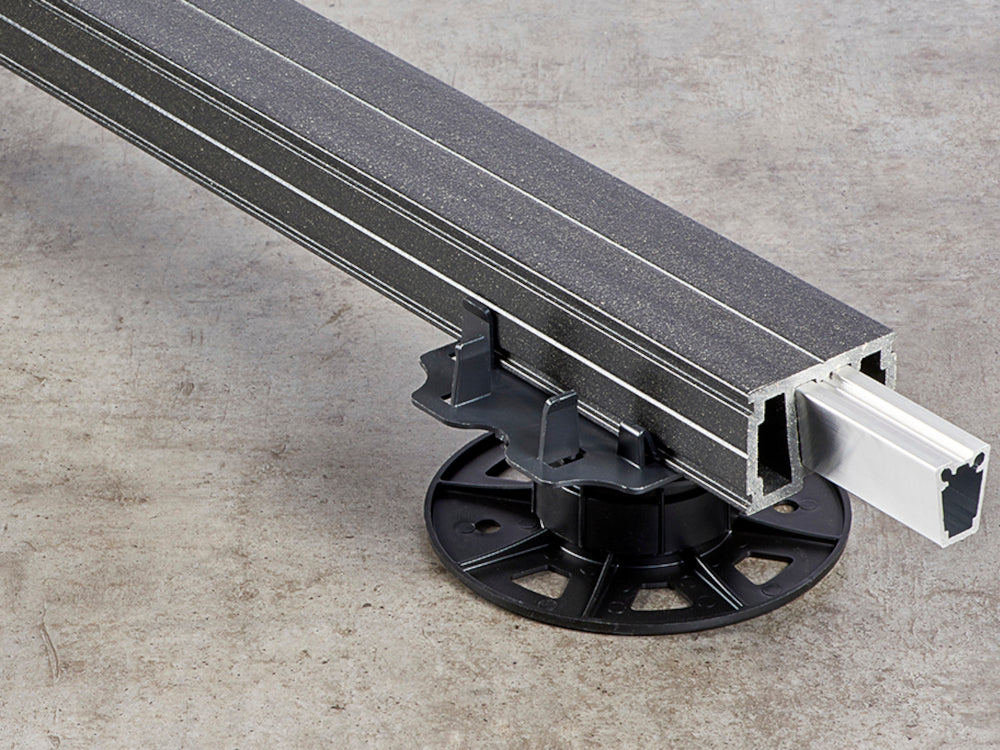 NATURinFORM Profilverstärker aus Aluminium, nur für Basisprofil WPC 2.0, Länge 4,00m – Bild 6