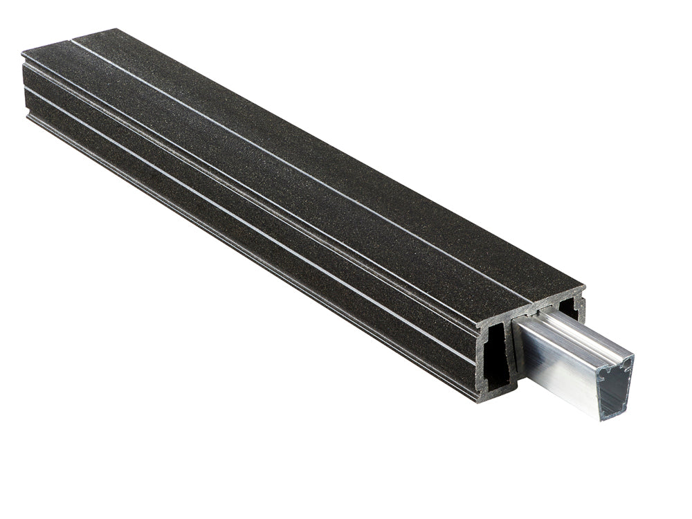 NATURinFORM Profilverstärker aus Aluminium, nur für Basisprofil WPC 2.0, Länge 4,00m