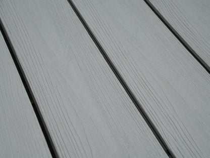 KAHRS BPC Terrassendielen, Natural Design, Massiv, 20x140 mm, Silbereiche, strukturiert/gebürstet