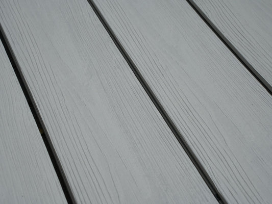 KAHRS BPC Terrassendielen, Natural Design, Massiv, 20x140 mm, Silbereiche, strukturiert/gebürstet