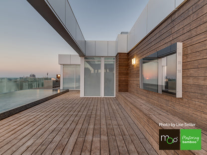 MOSO® Bambus Terrassendielen, 20×208mm, Bamboo X-treme®, fein/gebürstet, geölt mit Woca – Bild 11