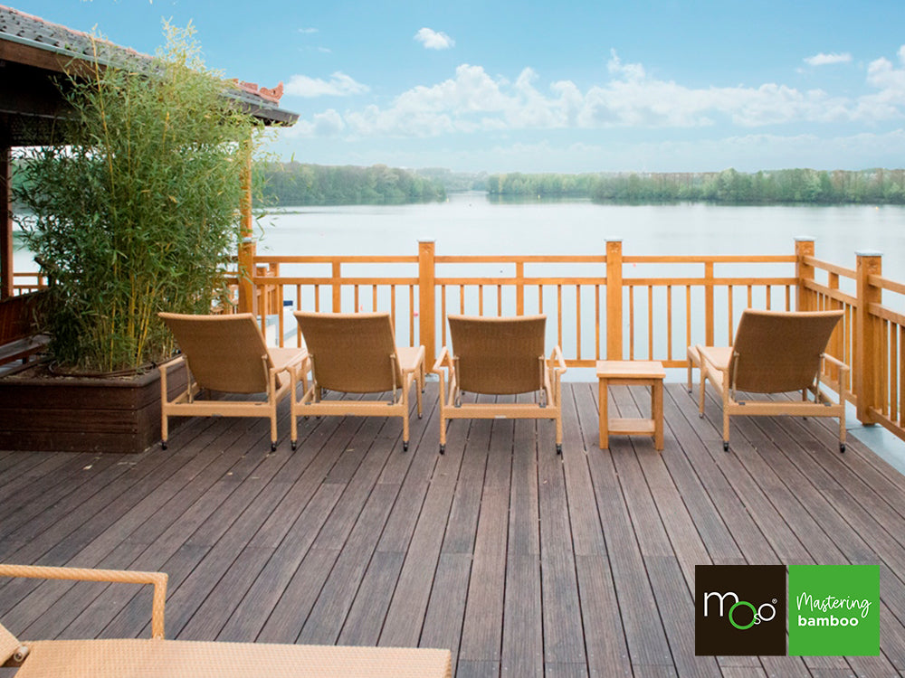 MOSO® Bambus Terrassendielen, 20×208mm, Bamboo X-treme®, fein/gebürstet, geölt mit Woca – Bild 9