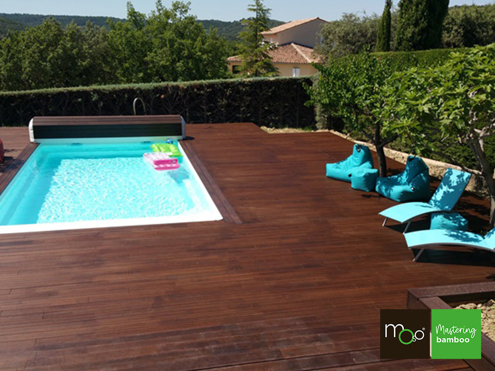MOSO® Bambus Terrassendielen, 20×178mm, Bamboo X-treme®, grob/glatt, geölt mit Woca – Bild 8