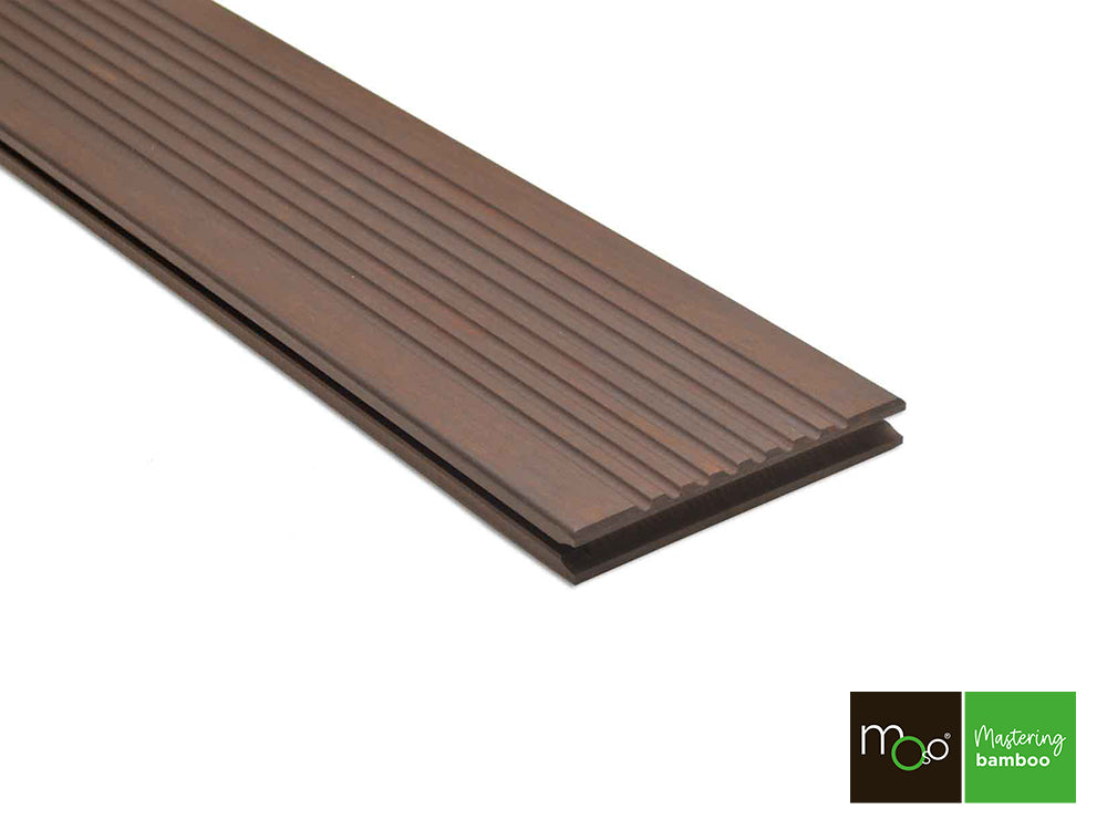 MOSO® Bambus Terrassendielen, 20×137mm, Bamboo X-treme®, grob/glatt, geölt mit Woca – Bild 6