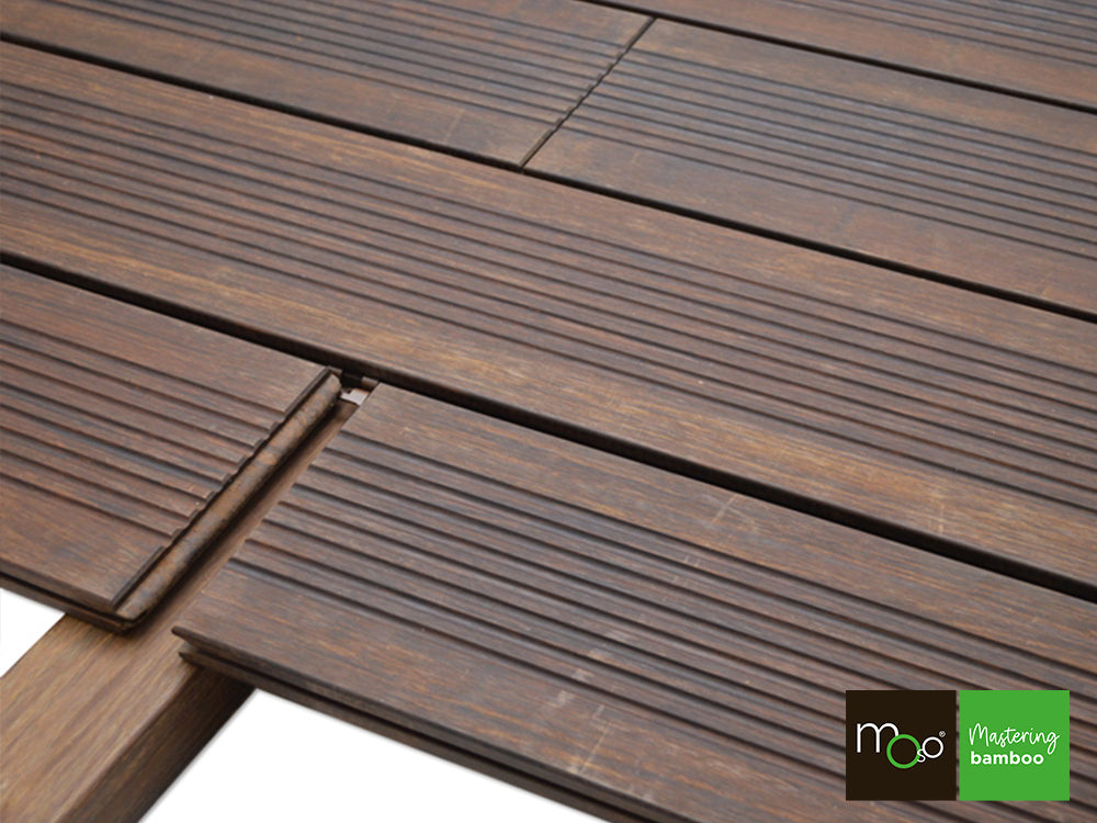 MOSO® Terrassendielen-Clips, asymmetrisch, V2A, braun, inkl. Schrauben & Bit, 90 Stück/VE – Bild 10