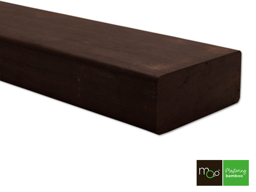 MOSO® Bambus Banklatten, 40x90 mm, Bamboo X-treme®, behandelt mit Sikkens WF 771 Ipe, Oberfläche gehobelt