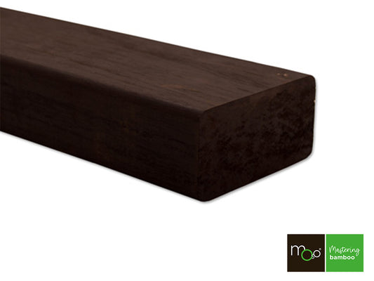 MOSO® Bambus Banklatten, 40x80 mm, Bamboo X-treme®, behandelt mit Sikkens WF 771 Ipe, Oberfläche gehobelt