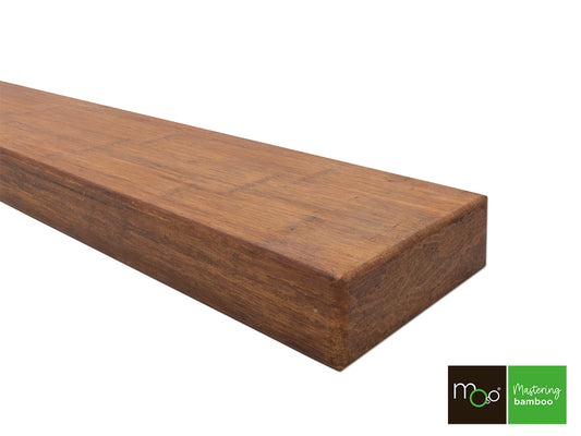MOSO® Bambus Banklatten, 40x90 mm, Bamboo N-durance®, behandelt mit Sikkens WF 771 Ipe, Oberfläche gehobelt