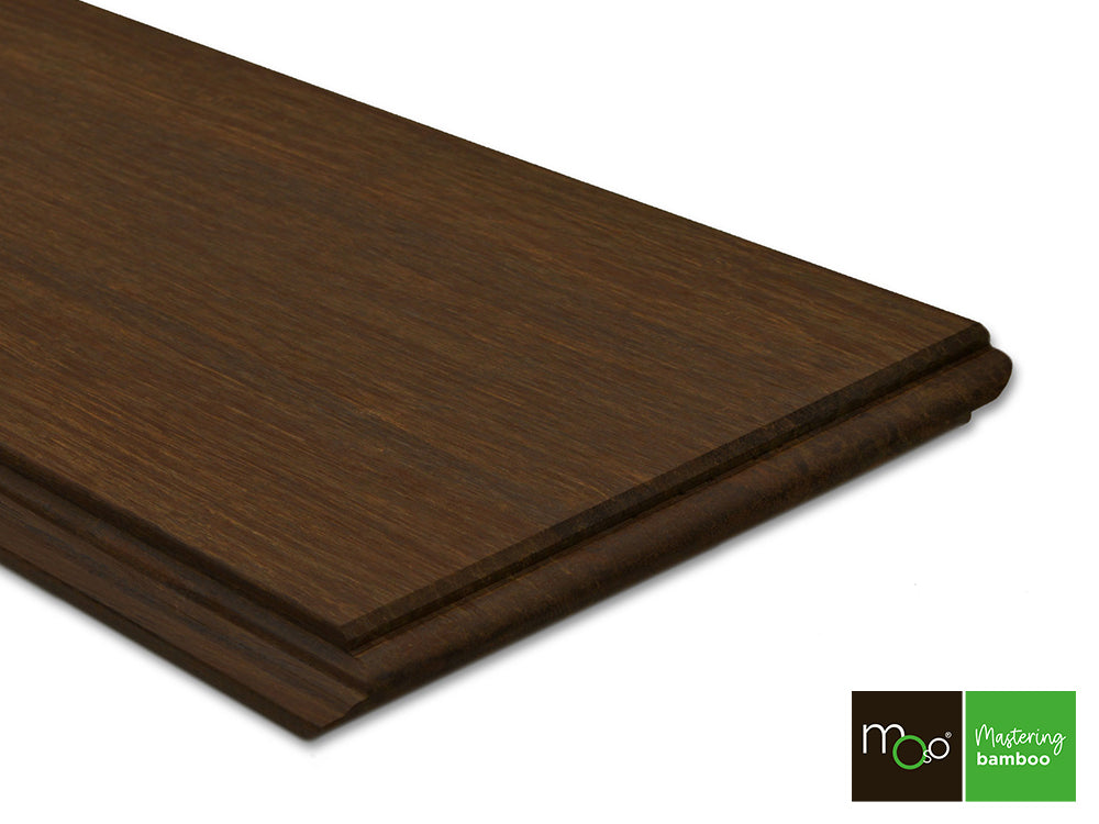MOSO® Bambus Fassadenprofil, 18x137 mm, Bamboo X-treme®, unbehandelt, geschlossen