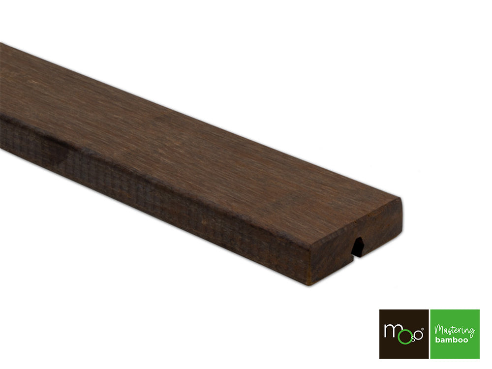 MOSO® Bambus Fassadenprofil Grad®, 20x64 mm, Bamboo X-treme®, unbehandelt