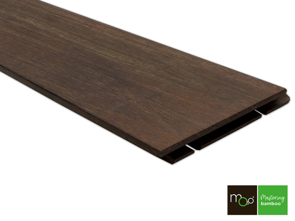 MOSO® Bambus Fassadenprofil Grad®, 20x136 mm, Bamboo X-treme®, unbehandelt, geschlossen