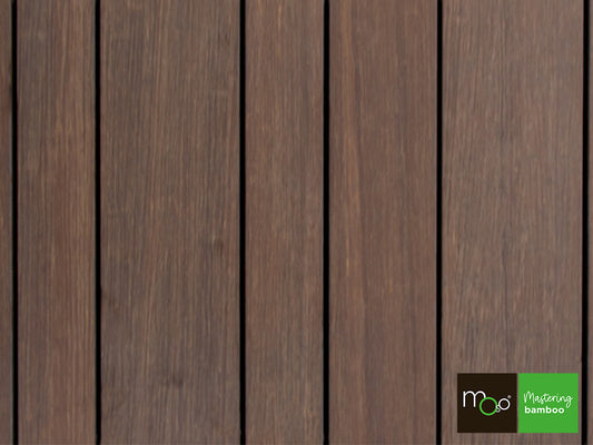 MOSO® Bambus Fassadenprofil Varibo, 18x65 mm, Bamboo X-treme®, unbehandelt