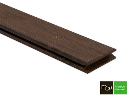 MOSO® Bambus Fassadenprofil Varibo, 18x65 mm, Bamboo X-treme®, unbehandelt