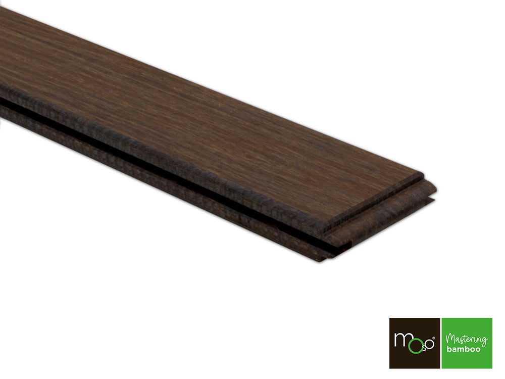 MOSO® Bambus Fassadenprofil Varibo, 18x65 mm, Bamboo X-treme®, unbehandelt