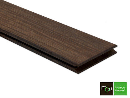 MOSO® Bambus Fassadenprofil Varibo, 18x100 mm, Bamboo X-treme®, unbehandelt