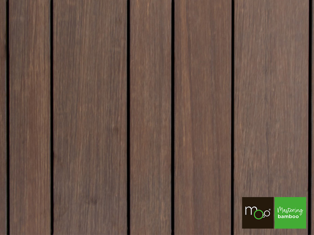 MOSO® Bambus Fassadenprofil Varibo, 18x137 mm, Bamboo X-treme®, unbehandelt