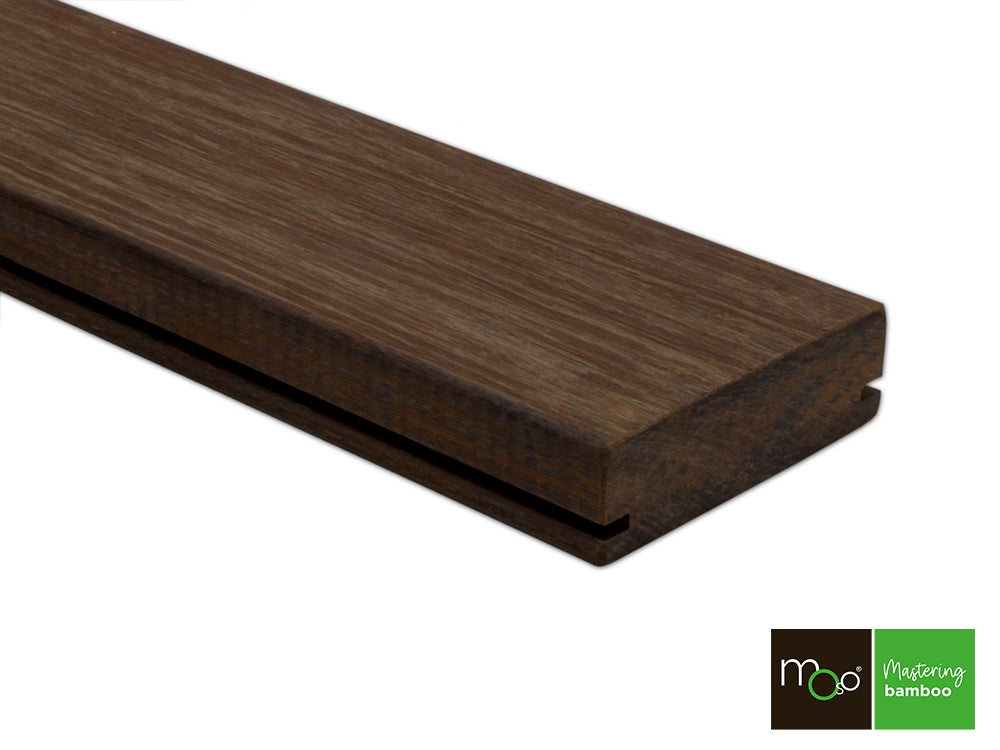 MOSO® Bambus Fassadenprofil Varibo, 30x100 mm, Bamboo X-treme®, unbehandelt