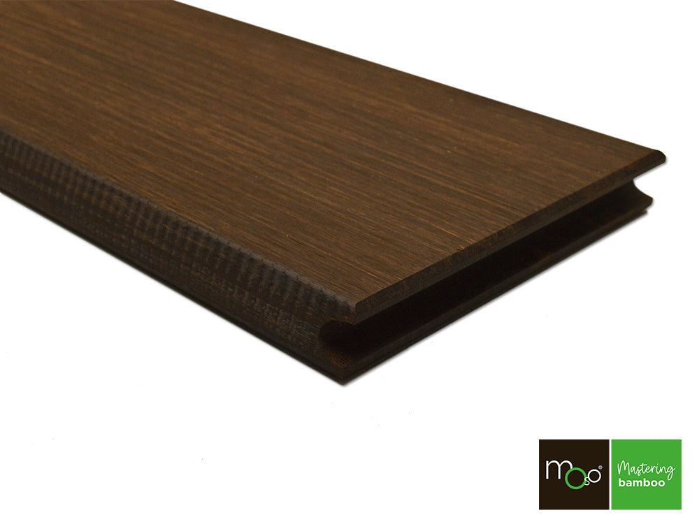 MOSO® Bambus Rhombusprofil, 18x137 mm, Bamboo X-treme®, unbehandelt