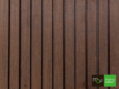 MOSO® Bambus Doppelrhombusprofil, 20x137 mm, Bamboo X-treme®, unbehandelt