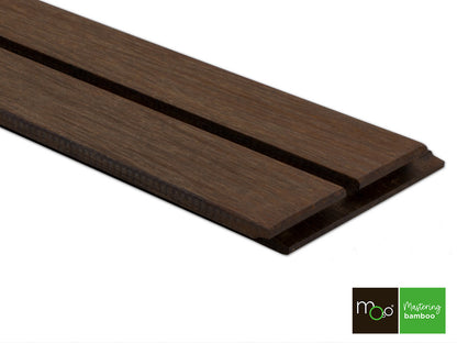 MOSO® Bambus Doppelrhombusprofil, 20x137 mm, Bamboo X-treme®, unbehandelt