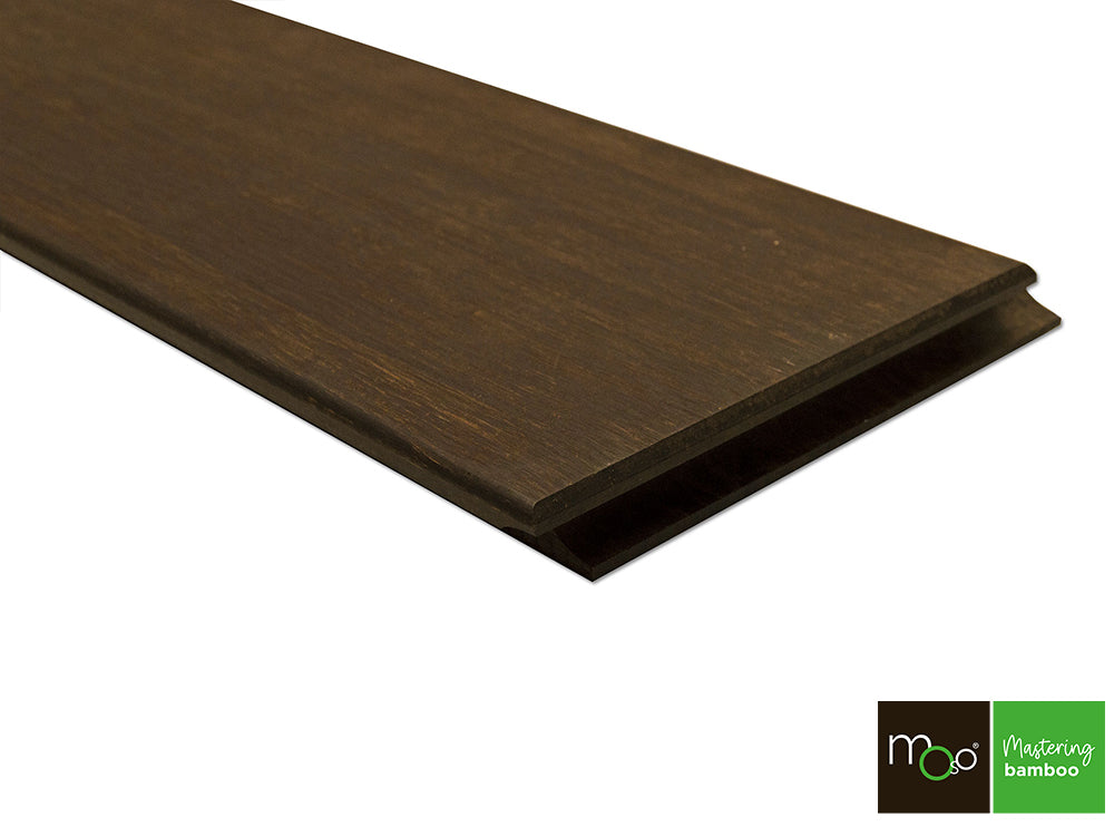 MOSO® Bambus Falzprofil Fassade, 18x137 mm, Bamboo X-treme®, unbehandelt