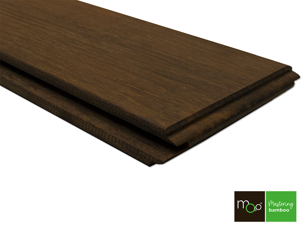 MOSO® Bambus Falzprofil Fassade, 18x137 mm, Bamboo X-treme®, unbehandelt