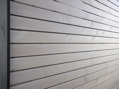 KAHRS Montageset TERA, für 19-23 mm Profile, RAL 7016, für ein Zaunfeld 1,80 x 1,80 m