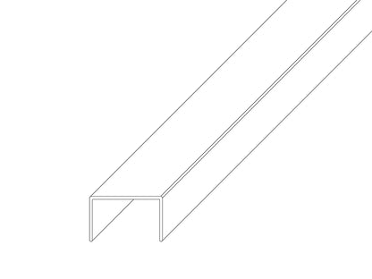 KAHRS Montageset TERA, für 19-23 mm Profile, RAL 7016, für ein Zaunfeld 1,80 x 1,80 m