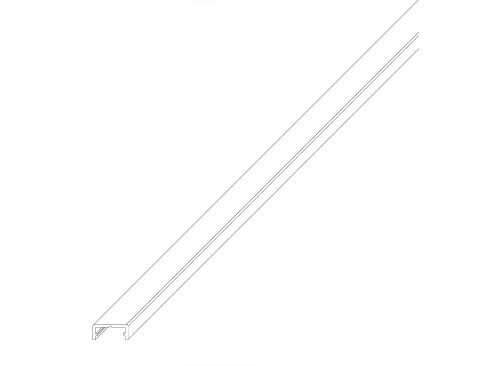 KAHRS Montageset TERA, für 24-27 mm Profile, RAL 7016, für ein Zaunfeld 1,80 x 1,80 m
