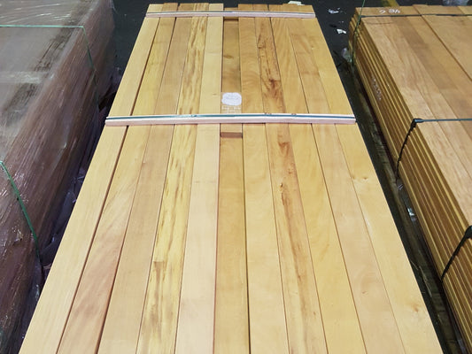 Garapa Terrassendielen, 20x70 mm, KD, glatt/glatt