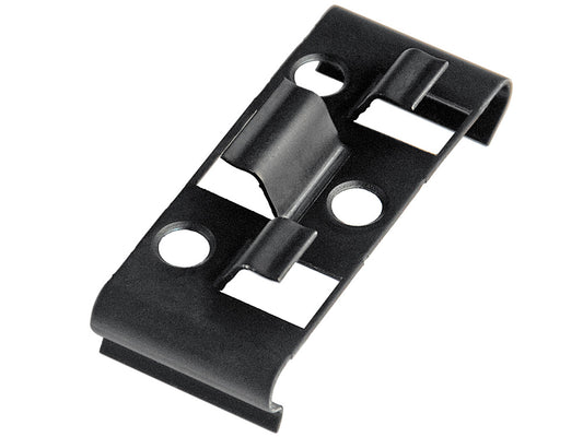 Kovalex® Dielenclip aus Metall, V4A, aufsteckbar schwarz, 25 Stk./ Paket, ausreichend für ca. 1 m²