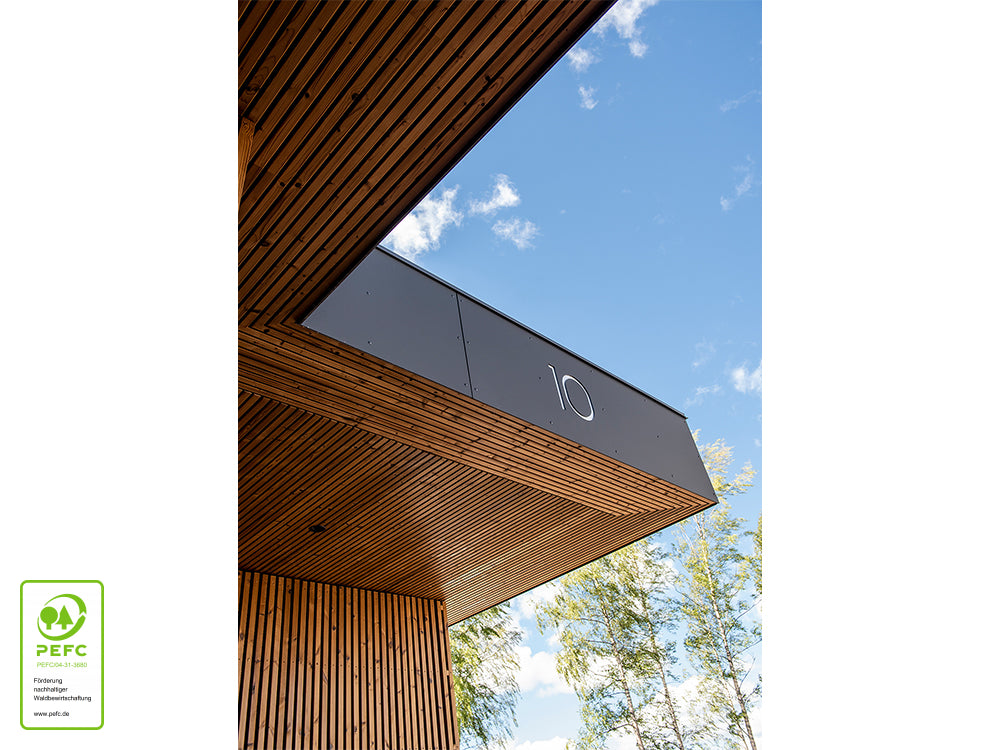 Thermofichte Triple Shadow, 32x140 mm, KD, Oberfläche glatt gehobelt