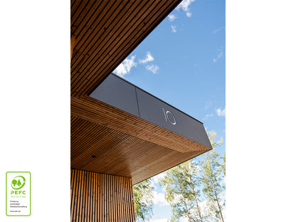 Thermofichte Triple Shadow, 32x140 mm, KD, Oberfläche glatt gehobelt