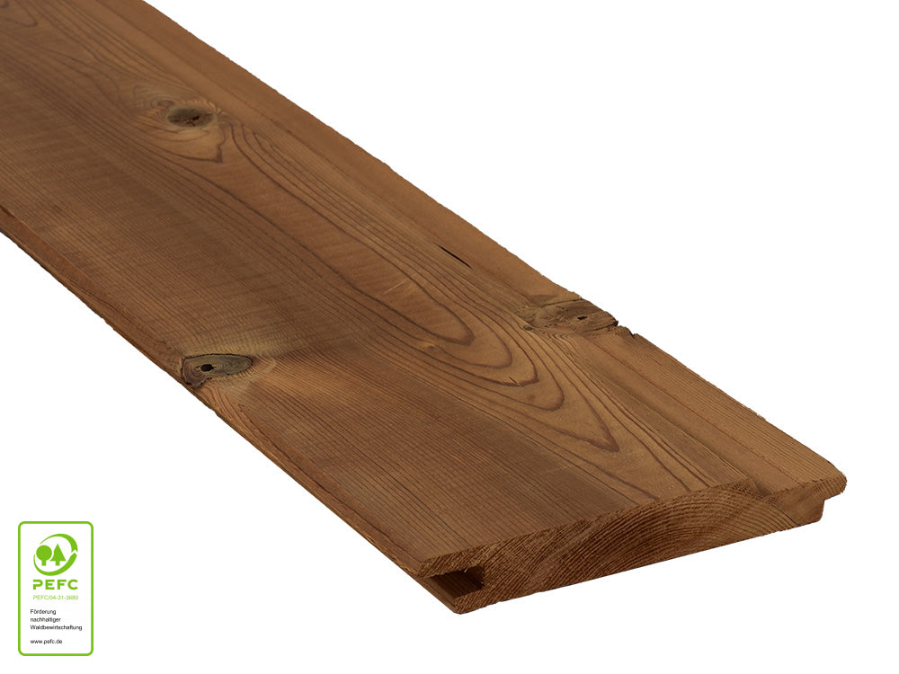 Thermofichte Fasebrett 20×142mm, KD, Oberfläche glatt gehobelt – Bild 3