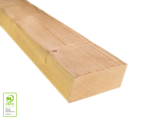 OrganoWood®- Nowa Rhombusleiste , 26×68mm, KD, Oberfläche glatt gehobelt