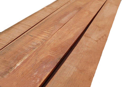 30x150 mm Bongossi Schnittholz, AD *FAS*, sägerau, grob gekappt