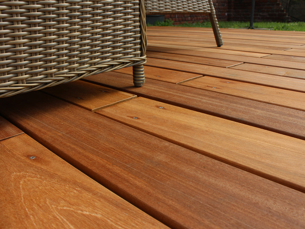 Bangkirai Terrassendielen, 21x145 mm, KD, glatt/glatt, *PREMIUM* – Bild 4